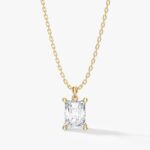 Radiant Cut Solitaire Kolye Ucu (2.00 Karat
