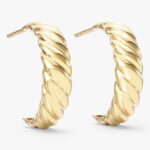 Bold Croissant Hoops