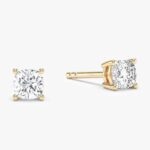 Cushion Cut Tektas Kupeler (0.50 Ct Tw)