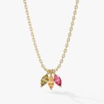 Marquise Dogum Tasi Charm Kolye