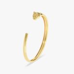 Tiger Manset Bileklik Bileklik In 14K Altin
